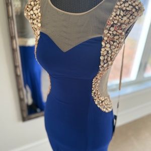 Royal Blue Cinderella Devine Gown
